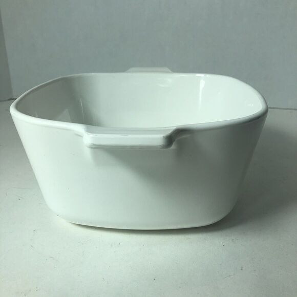 Corning Ware Casserole Dish Blue Cornflower Square P-1 3/4-B No Lid Vintage B4 - Picture 10 of 10